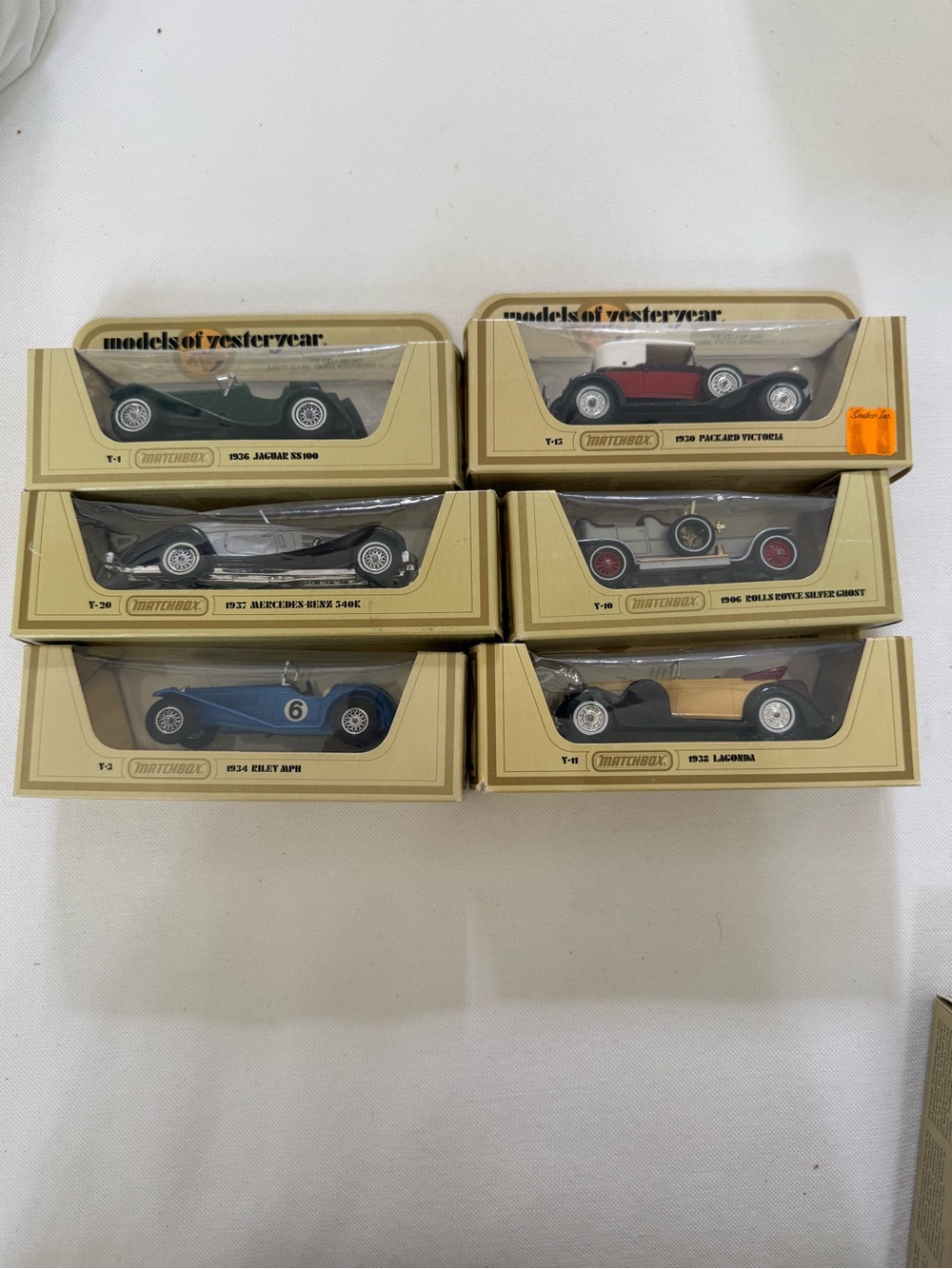 NIB Vintage models of yesteryear matchbox car set of 6